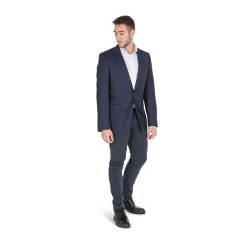 Hugo Boss Men's Dark Blue Wool Jacket in Dark blue - 106 cm