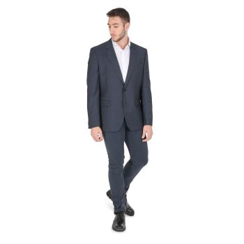 Hugo Boss Men's Dark Blue Wool Blend Mens Jacket in Dark blue - 106 cm