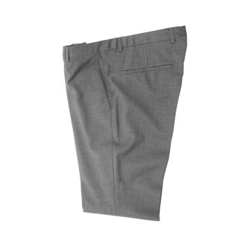 Hugo Boss Men's Grey Virgin Wool Trousers in Grey - 46 EU