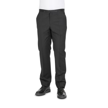 Hugo Boss Men's Black Wool Trousers in Black - 60 CN