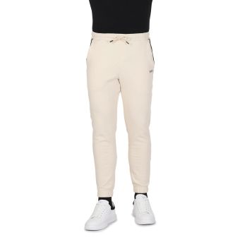 Hugo Boss Men's Cotton Blend White Pants for Men in White - S