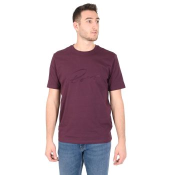 Hugo Boss Men's Polo Shirt in Medium Purple Cotton in Purple - L