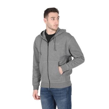 Hugo Boss Men's Cotton Blend Grey Sweatshirt in Grey - L