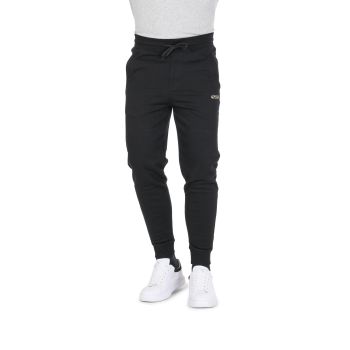 Hugo Boss Men's Black Cotton Mens Pants in Black - S