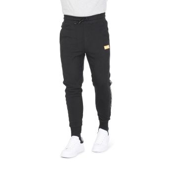 Hugo Boss Men's Cotton Mens Black Pants in Black - M