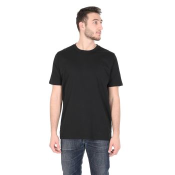 Hugo Boss Men's Black Cotton Mens T-Shirt in Black - XL