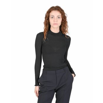 Hugo Boss Women's Black Knit Sweater in Black - S