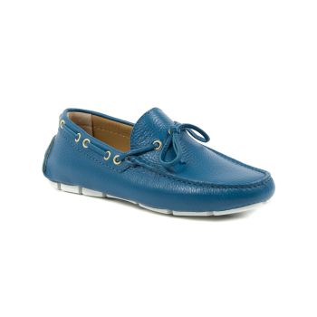 Hand-Stitched Leather Loafers - 42 EU