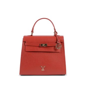 V Italia by Versace 1969 abbigliamento sportivo srl Women's Leather Handbag in Red in Red - One Size