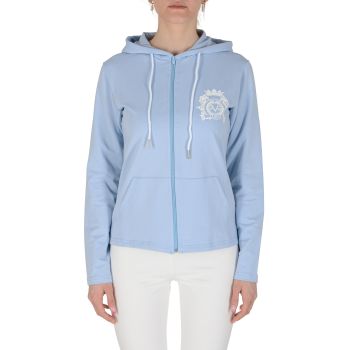 Light Blue Hoodie by 19V69 Italia - L