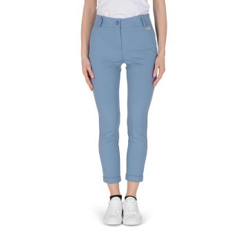 Light Blue Trousers with Italian Design - XL