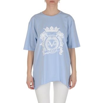 Light Blue Smile T-Shirt - L