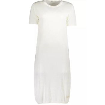 Cavalli Class Women's White Viscose Dress - M