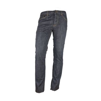 Regular Fit Denim with Embroidered Patch 46 IT Men