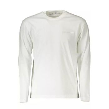 Calvin Klein Men's White Cotton T-Shirt - XL