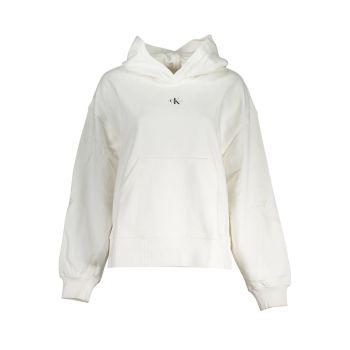 Calvin Klein Women's White Cotton Sweater - L