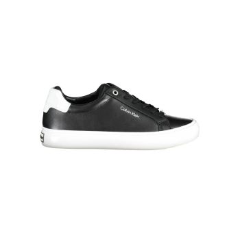 Calvin Klein Women's Black Nylon Sneaker - 36 EU