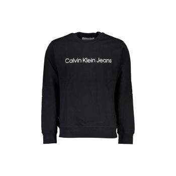 Calvin Klein Men's Black Cotton Sweater - XL