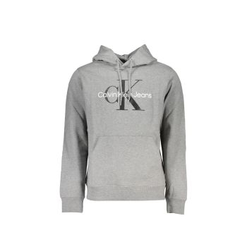 Calvin Klein Men's Gray Cotton Sweater - L