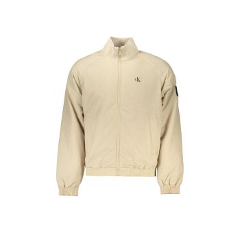 Calvin Klein Men's Beige Polyamide Jacket - L