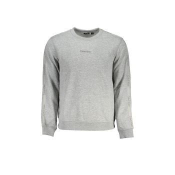 Calvin Klein Men's Gray Polyester Sweater - L