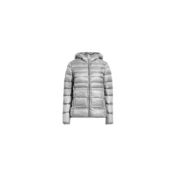 Centogrammi Women's Gray Nylon Jackets & Coat - M