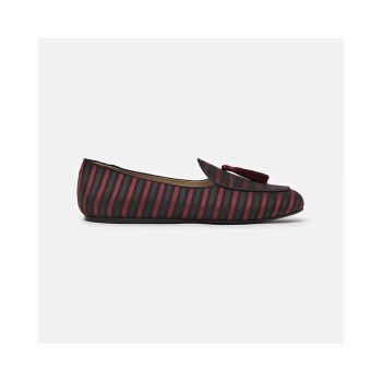 Silk Erben Loafers with Ovalina Detail and Rubber Sole 42 EU Men