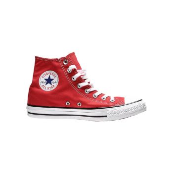 Canvas Hi-Top Casual Shoes with Vulcanised Rubber Sole - 9 US