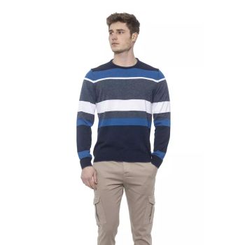 Striped Crewneck Sweater M Men