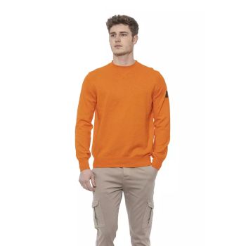 Solid Color Crewneck Man Sweater M Men