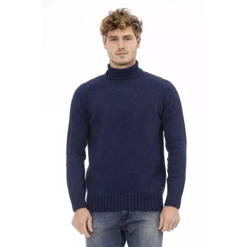 Classic Ribbed Turtleneck Sweater with Long Sleeves 2XL Men