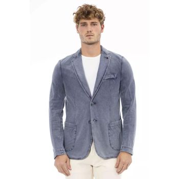 Button-Up Jacket with Front Pockets 48 IT Men