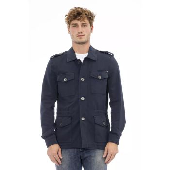 Classic Button Closure Jacket with Front Pockets 48 IT Men