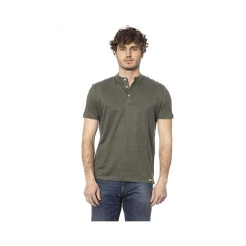 Distretto12 Men's Army Linen T-Shirt - XL