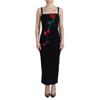 Embroidered Sheath Dress by Dolce & Gabbana 44 IT Women