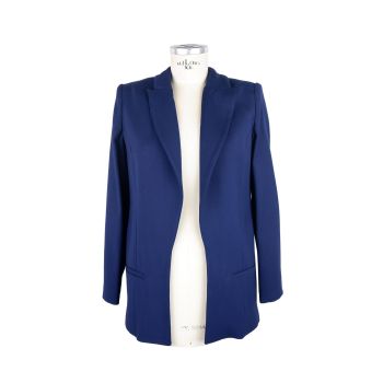 Elisabetta Franchi Open Front Jacket with 2-Pocket Design 40 IT Women