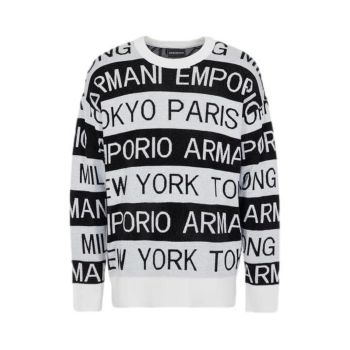 Emporio Armani Wool Logo Sweater M Men