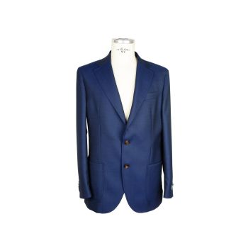 Emilio Romanelli Summer Jacket with Button Closure 48 IT Men