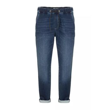 Fred Mello Four-Pocket Denim-Effect Cotton Pants W32 US Men