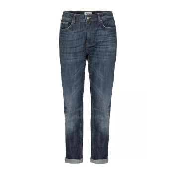 Five-Pocket Cotton Jeans with Zipper and Button Closure W30 US Men