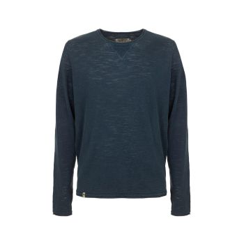 Fred Mello Men's Blue Cotton Sweater - XL