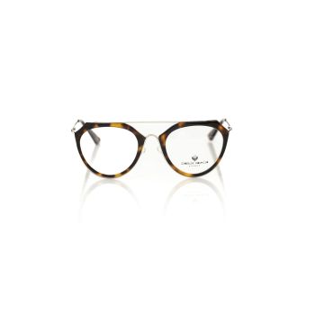 Aviator Eyeglasses with Metal Rods in Tartarugato Design One Size Women