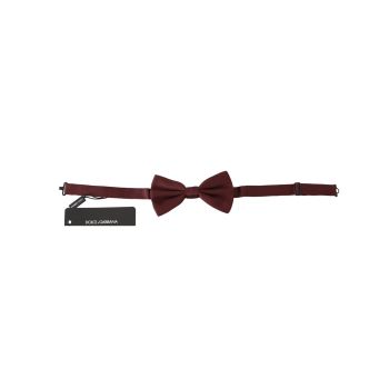 Dolce & Gabbana Silk Bow Tie One Size Men