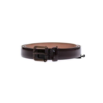 Dolce & Gabbana Logo Detail Leather Belt 75 cm Women