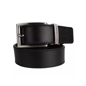 Reversible Black Calfskin Belt