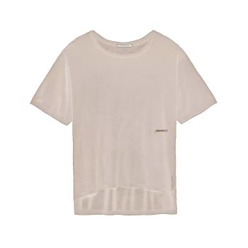 Oversized Modal Logo Print T-Shirt M Women