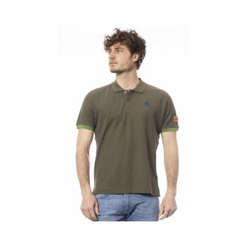 Invicta Men's Green Cotton Polo Shirt - L