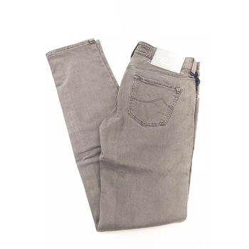 Vintage Style 5-Pocket Jeans with Logo Details W25 US Women