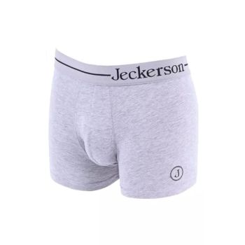 Monochrome Boxer with Logo Print and Branded Elastic Band L Men