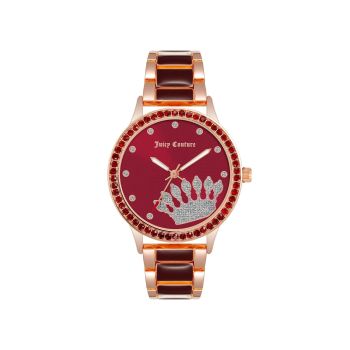 Rose Gold Analog Fashion Wristwatch One Size Women